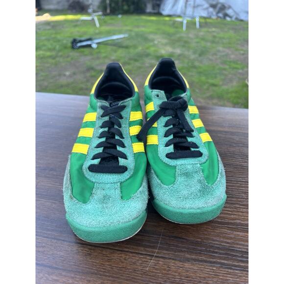 Mens adidas SL 72 RS IG2133 SHOES Green/Yellow/Black Size 7